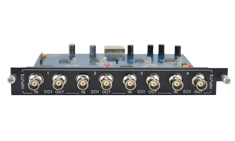 4-Input SDI card for Modular matrix