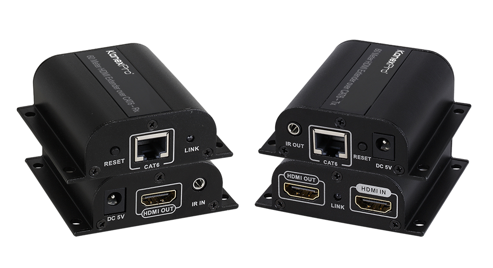HDMI Extender over CAT6 up to 196ft. (60m)