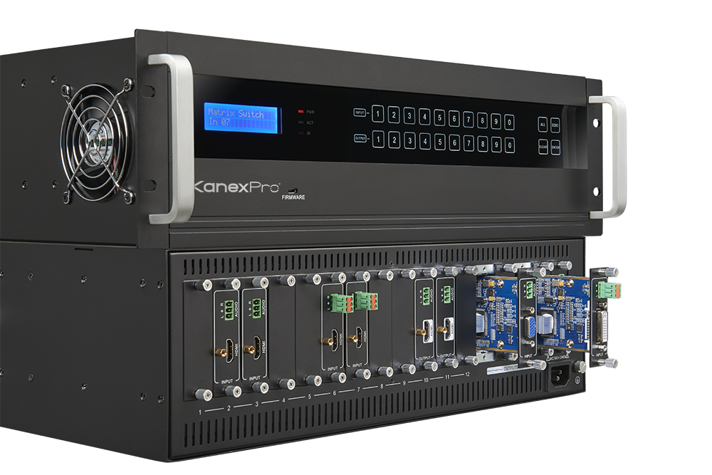 4K Flexible 16 Input / Output Seamless Matrix Switcher