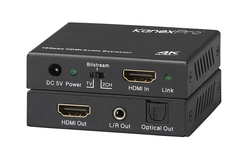 18Gbps 4K HDMI® Audio with Dolby
