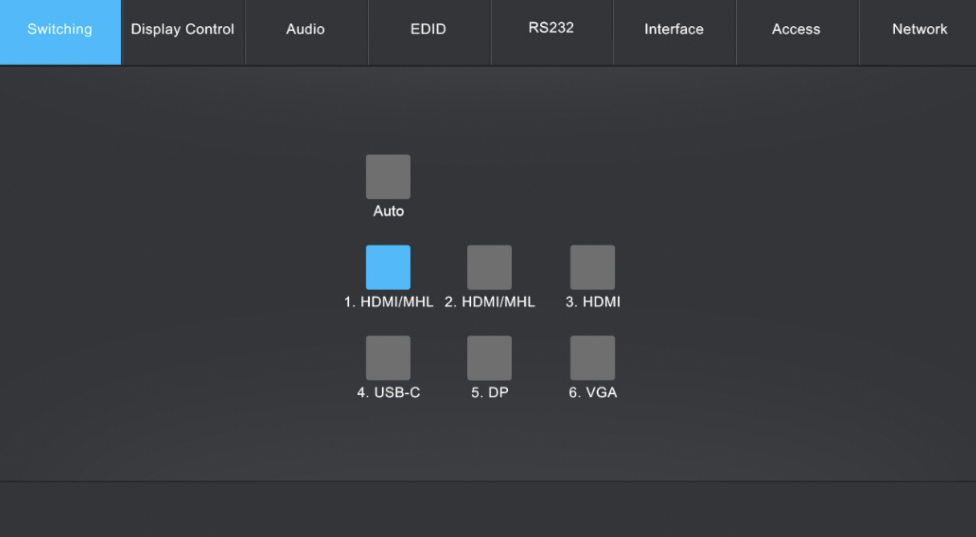 6-Input Collaboration Switcher & Scaler
