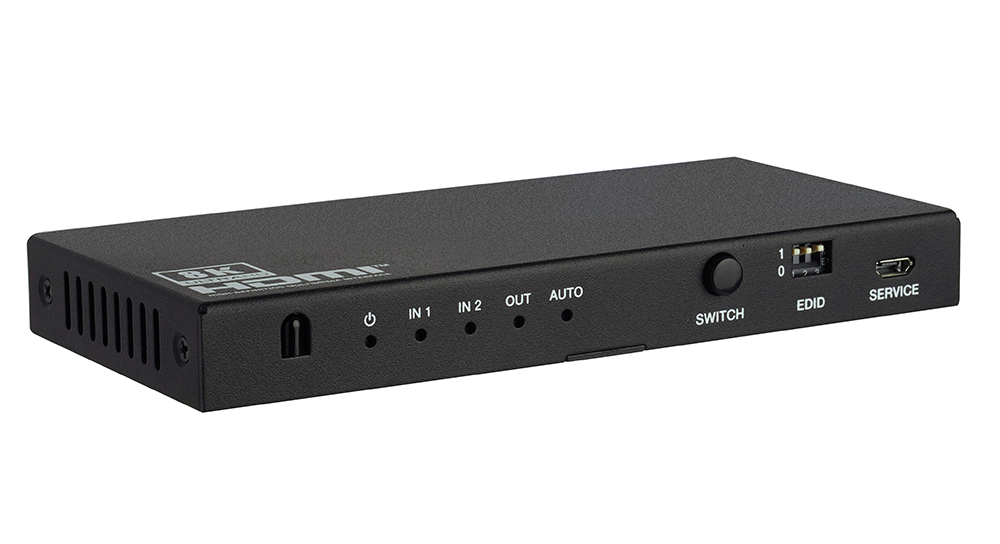 8K 2×1 HDMI 2.1 Switcher with Audio De-Embedding