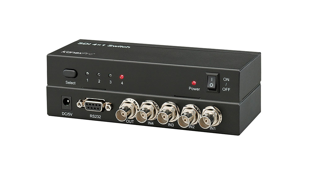 3Gb/s SDI 4X1 Switcher - Discontinued